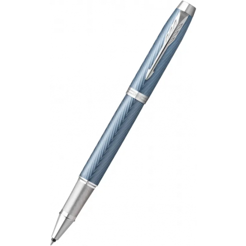 Parker Ручка-роллер Premium Blue Grey CT, черная
