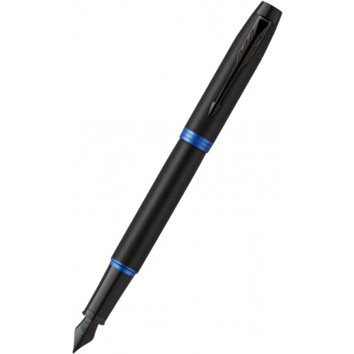 Parker Ручка перьевая Professionals Marine Blue Black Trim