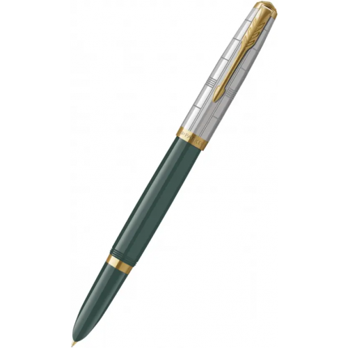 Parker Ручка перьевая 51 Premium Forest Green GT
