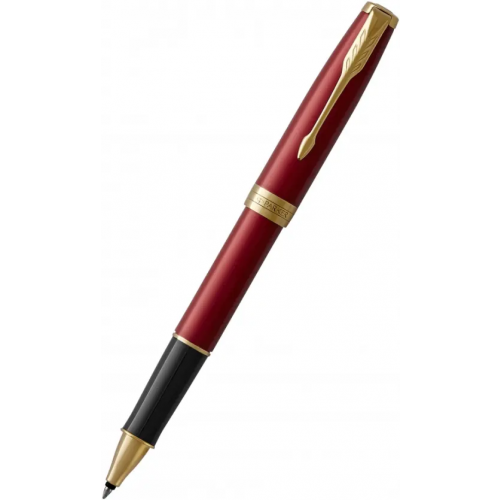 Parker Ручка-роллер Intense Red GT, черная