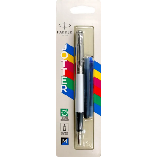 Parker Ручка перьевая Orig White