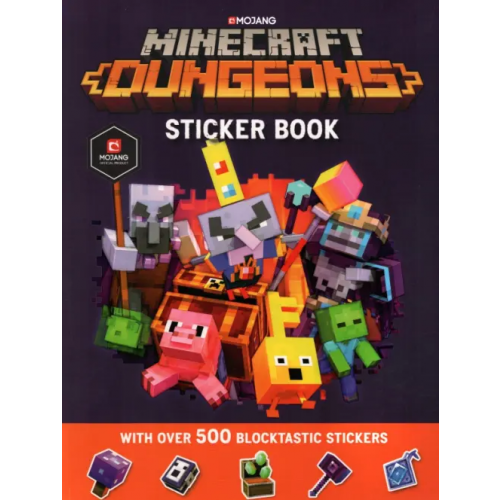 Farshore Minecraft Dungeons Sticker Book Jelley Craig, Mojang AB