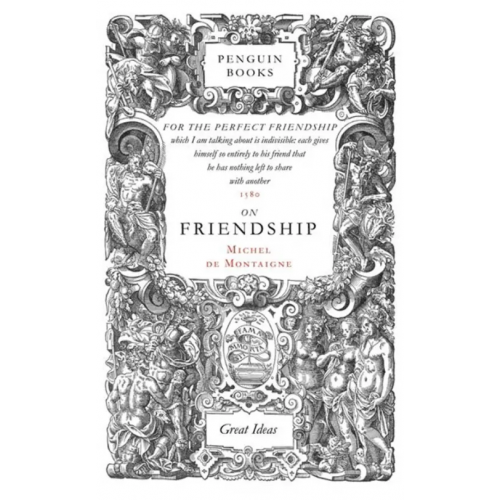 Penguin On Friendship de Montaigne Michel