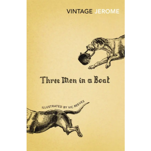 Vintage books Three Men in a Boat Джером Джером Клапка