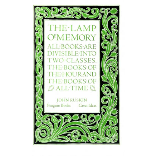 Penguin The Lamp of Memory Ruskin John
