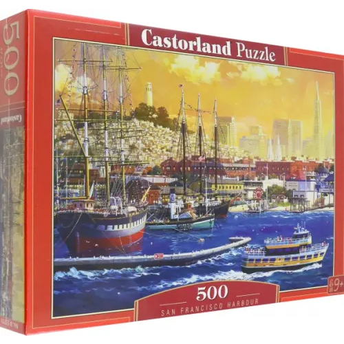 Castorland Puzzle-500 Гавань Сан-Франциско