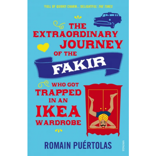 Vintage books The Extraordinary Journey of the Fakir who got Trapped in an Ikea Wardrobe Puertolas Romain