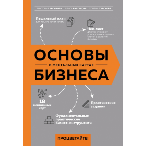 Бомбора Основы бизнеса в ментальных картах Аргунова Виктория Викторовна, Булгакова Алиса Валерьевна, Турскова Улияна Виктроровна