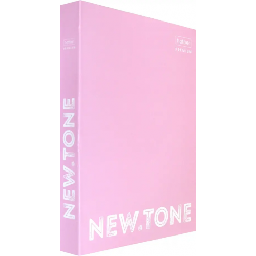 Хатбер Тетрадь на кольцах NEWtone Пион, 80 листов, А4