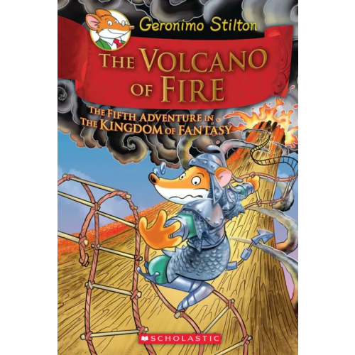 Scholastic Inc The Volcano of Fire Stilton Geronimo