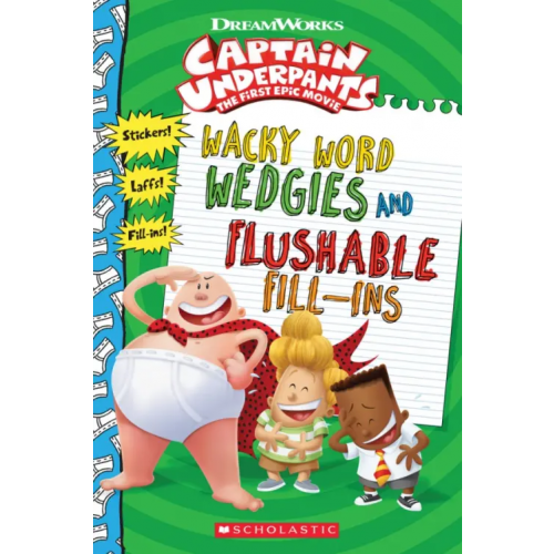 Scholastic Inc Wacky Word Wedgies and Flushable Fill-Ins Dewin Howie, Beard George, Hutchins Harold