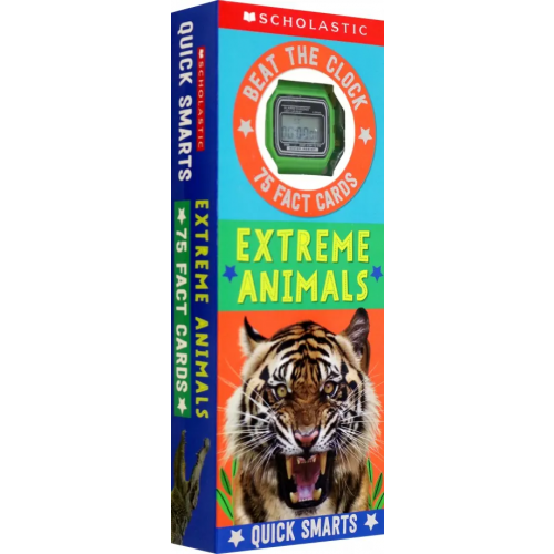Scholastic Inc Extreme Animals Fast Fact Cards
