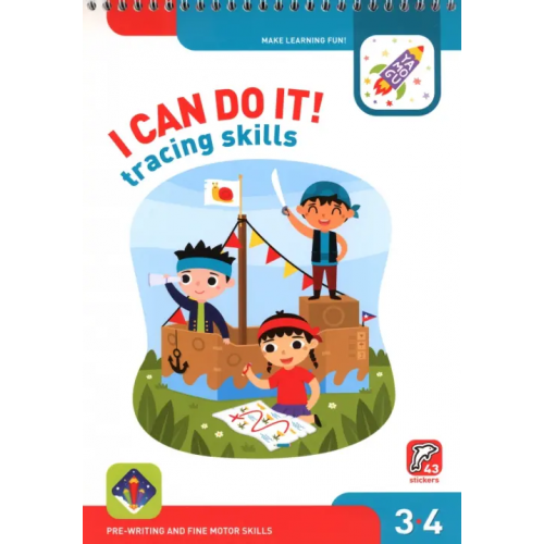 Я могу I Can Do It! Tracing Skills. Age 3-4. На английском языке