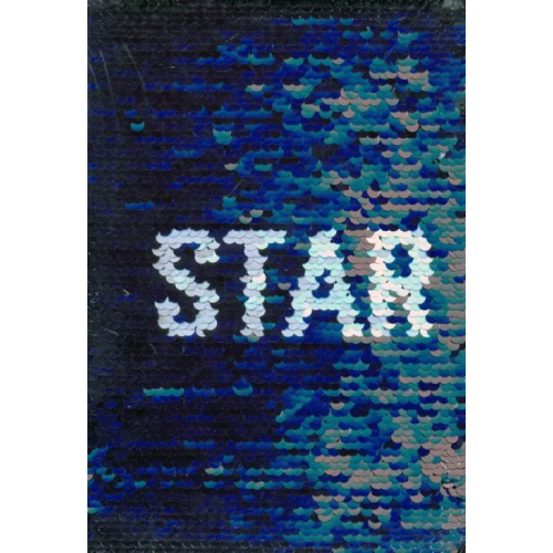 IQ FORMAT Блокнот с пайетками Star