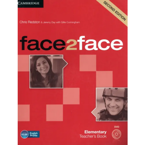 Cambridge face2face. Elementary. Teacher's Book with DVD Redston Chris, Cunningham Gillie, Day Jeremy