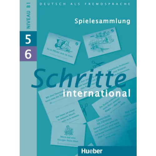 Hueber Verlag Schritte international 5+6. Spielesammlung zu Band 5 und 6. Deutsch als Fremdsprache Klepsch Cornelia
