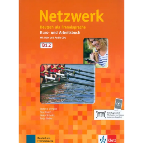 Klett Netzwerk B1.2. Kurs- und Arbeitsbuch mit DVD und 2 Audio-CDs Dengler Stefanie, Rusch Paul, Sieber Tanja