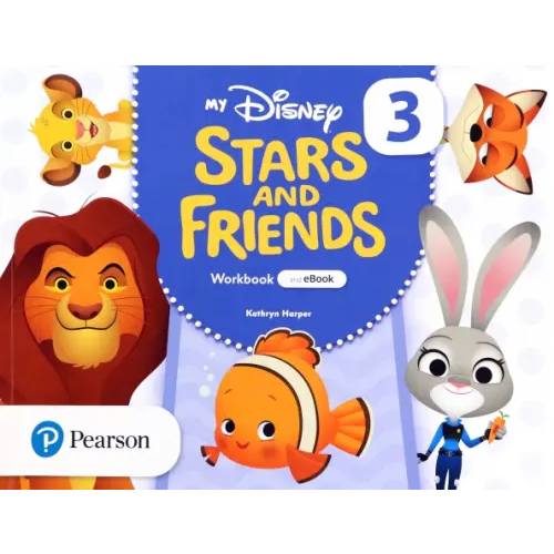Pearson My Disney Stars and Friends 3. Workbook with eBook Harper Kathryn