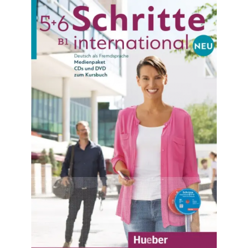 Hueber Verlag Schritte international Neu 5+6. Medienpaket, 6 Audio-CDs und 1 DVD zum Kursbuch Orth-Chambah Jutta, Hilpert Silke, Kerner Marion