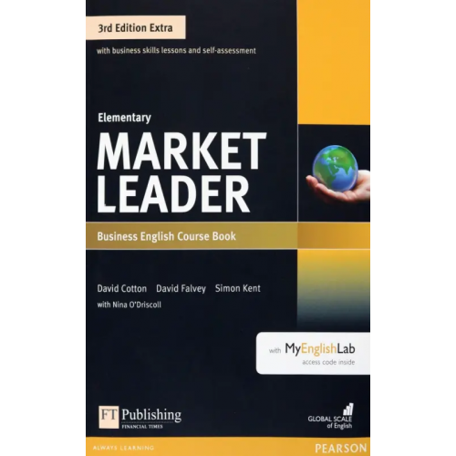 Pearson Market Leader. Elementary. Coursebook + DVD-ROM + MyEnglishLab Cotton David, Falvey David, Kent Simon