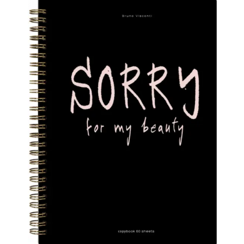 Bruno Visconti Тетрадь Sorry, B5, 60 листов, клетка