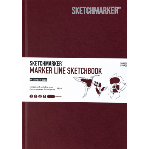Sketchmarker Скетчбук Marker Line, 44 листа, А5
