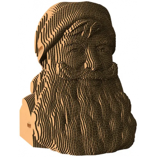 5CULT 3D конструктор. Сборный бюст. Дед Мороз