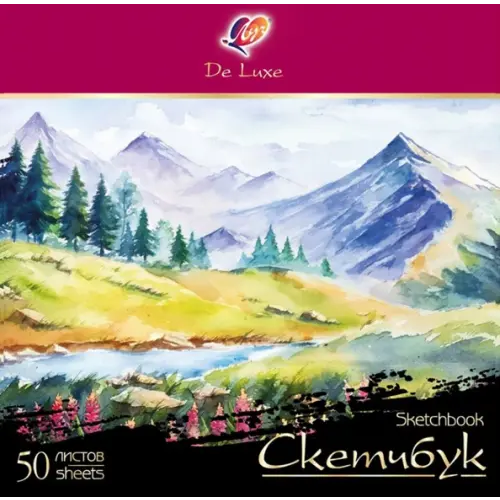 Луч Скетчбук Люкс, А5+, 50 листов