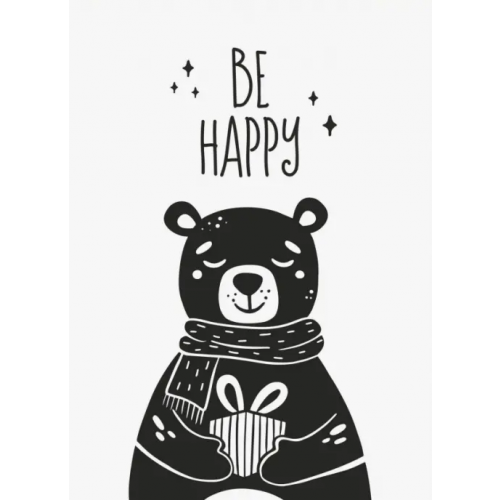 remarklee Открытка Be Happy