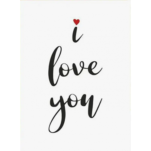 remarklee Открытка I love you