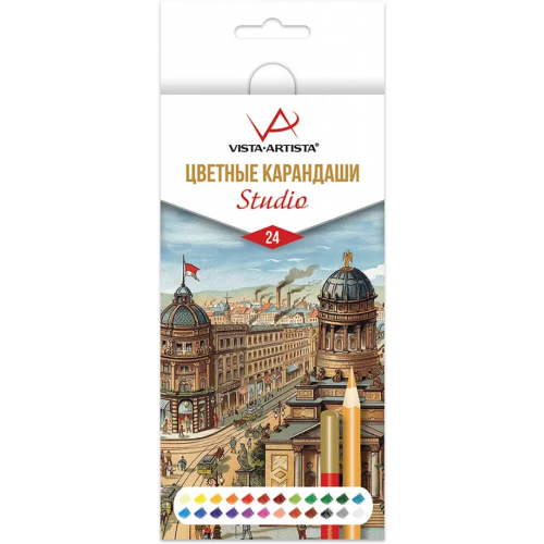 Vista-artista Карандаши цветные Studio, 24 цвета