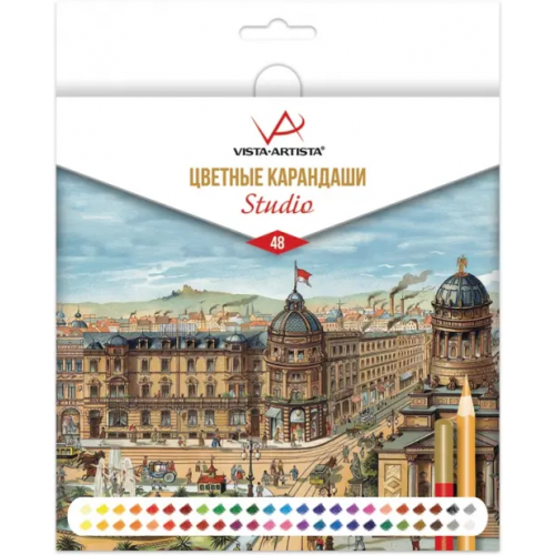 Vista-artista Карандаши цветные Studio, 48 цветов