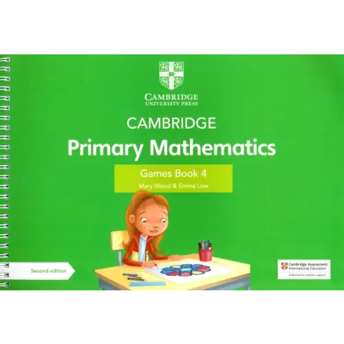 Cambridge Primary Mathematics. Games Book 4 with Digital Access Wood Mary, Low Emma