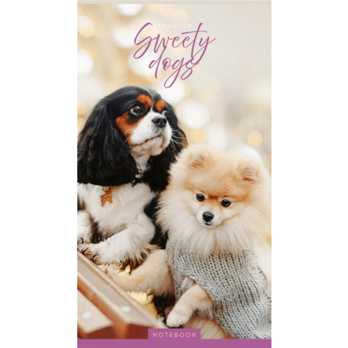 Спейс Блокнот Cute animals, А6, 24 листа, клетка, в ассортименте