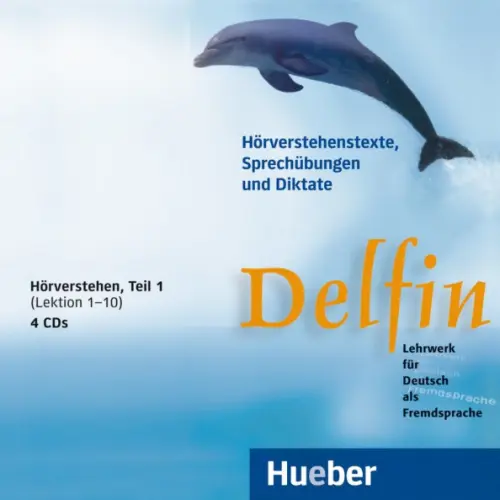 Hueber Verlag Delfin. 4 Audio-CDs, Hörverstehen, Teil 1 Lekt. 1–10. Lehrwerk für Deutsch als Fremdsprache. Deutsch Aufderstrabe Hartmut, Muller Jutta, Storz Thomas