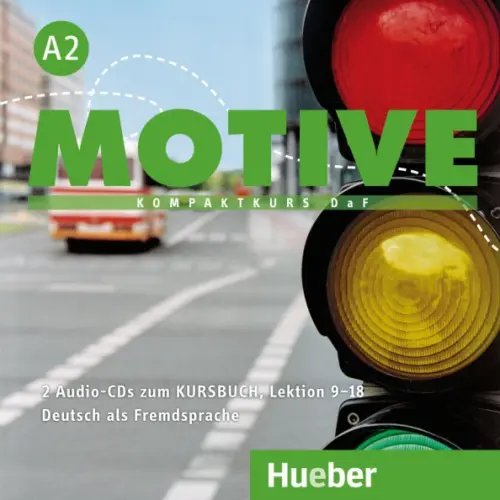 Hueber Verlag Motive A2. Audio-CDs zum Kursbuch, Lektion 9–18. Kompaktkurs DaF. Deutsch als Fremdsprache Puchta Herbert, Krenn Wilfried