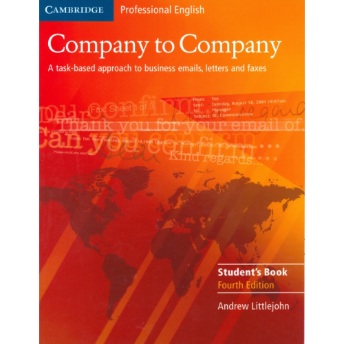 Cambridge Company to Company. 4th Edition. Student's Book Littlejohn Andrew