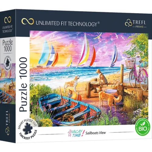 Trefl Puzzle-1000 Парусники