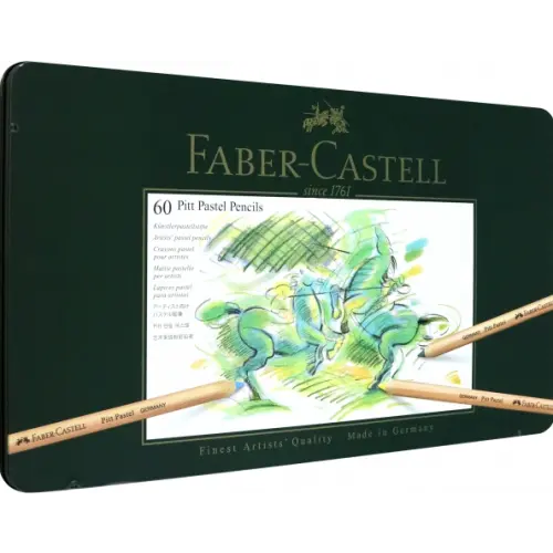 Faber-Castell Карандаши пастельные цветные Pitt Pastel, 60 цветов