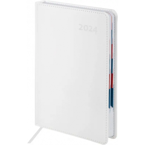 Galant Ежедневник датированный 2024 White, А5, 168 листов, белый