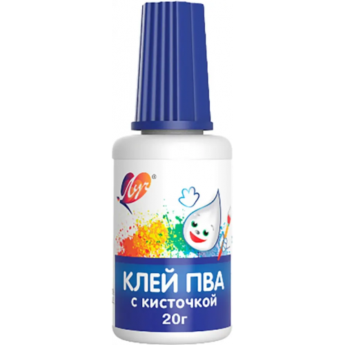 Луч Клей ПВА с кисточкой