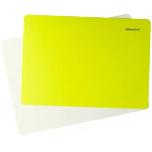 Доска для лепки Silwerhof "Neon", прямоугольная, цвет: желтый, А5, арт. 957006