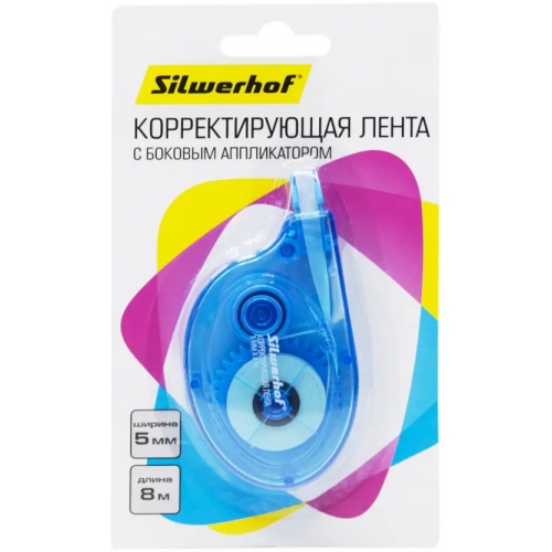 Корректирующая лента "Silwerhof", 8 м х 5 мм, арт. 443018