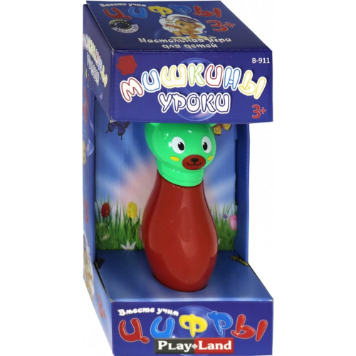 PlayLand Настольная игра. Вместе учим цифры