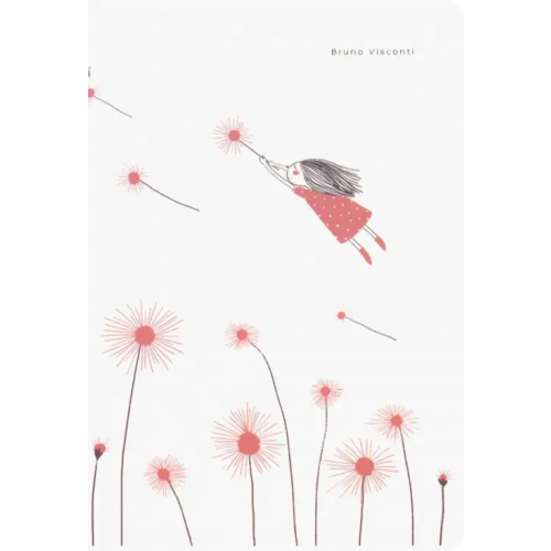 Bruno Visconti Тетрадь "Fly with dandelions", А5, 40 листов, клетка