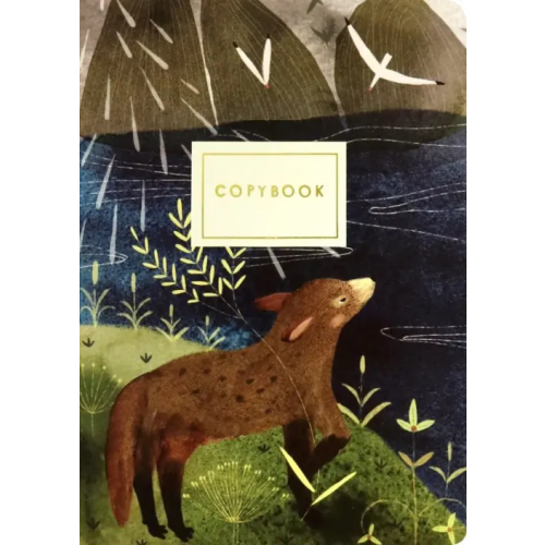 Альт Тетрадь "Озеро. Лис", А6, 32 листа, клетка