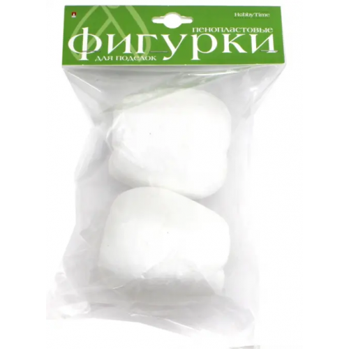 Альт Пенопластовые фигурки "Яблоки", 80 мм (2 штуки)