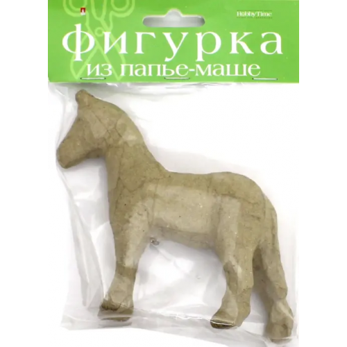 Hobby Time Фигурка из папье-маше "Лошадь" (3,7x12,5x11 см)
