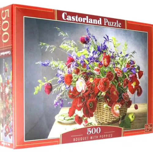 Castorland Пазл. Букет с маками, 500 элементов