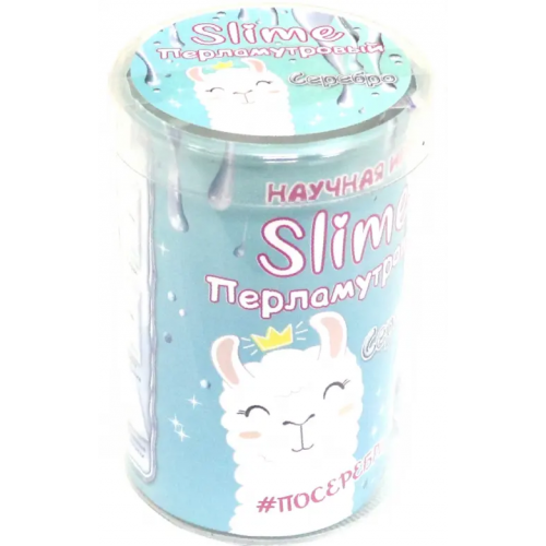 Ранок Научная игра. Серебряный перламутровый Slime
